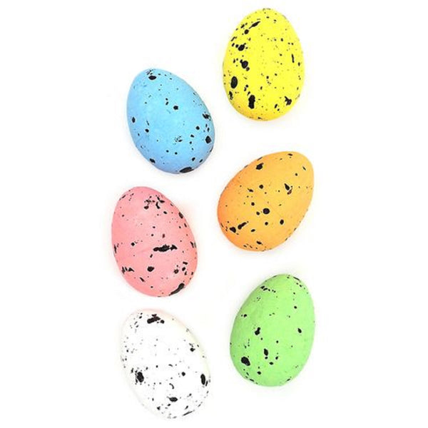 Assorted Colours Foam Easter Eggs