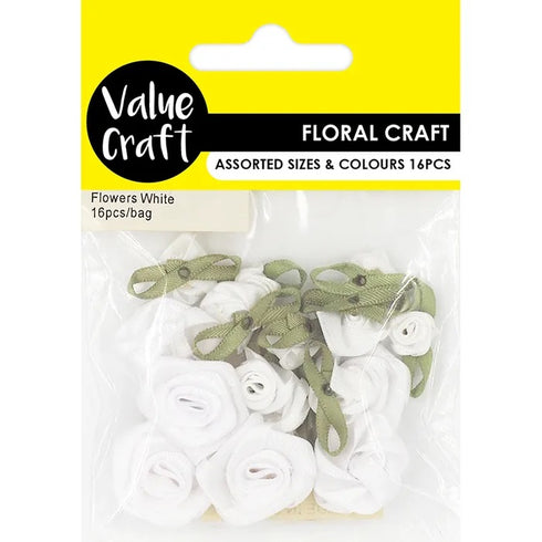 Assorted Grub Rose Flowers (available in 6 colours)