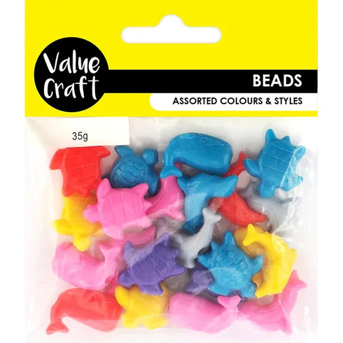 Assorted Sea Animals Shaped Beads