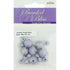 Assorted Sizes Plastic Round Beads (available in 6 colours)