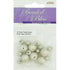 Assorted Sizes Plastic Round Beads (available in 6 colours)