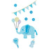 Baby Elephant 3D stickers (available in 2 colours)