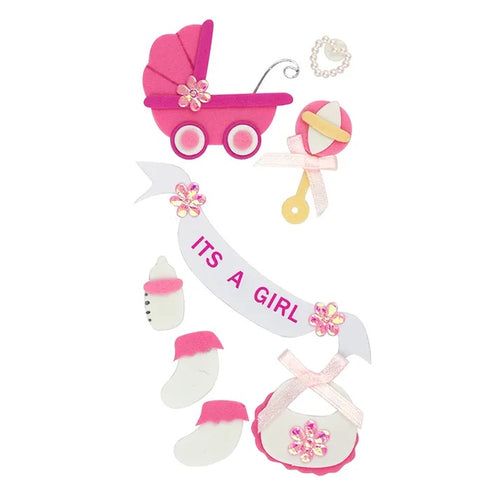 Baby Theme 3D Stickers (available in 2 styles)