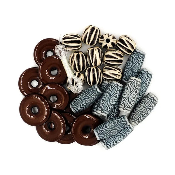 Bali Triple Pack Plastic Beads