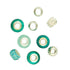 Turquoise Colour Beads with Large Holes