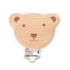 Bear Head Shape Wood Dummy Clip
