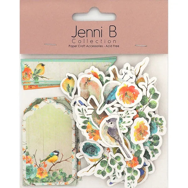 Birds Woodland Die Cuts Embellishment
