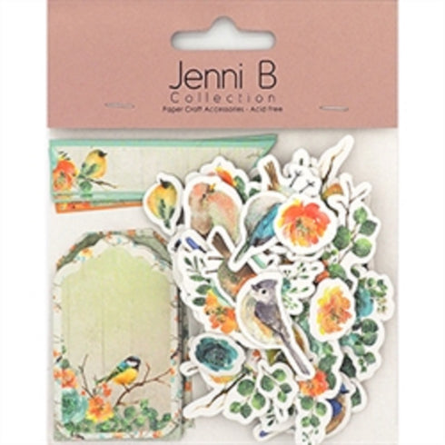 Birds Woodland Die Cuts Embellishment