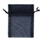 Black Colour Mini Organza Gift Bags