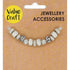 Bling Metal Beads with Large Holes