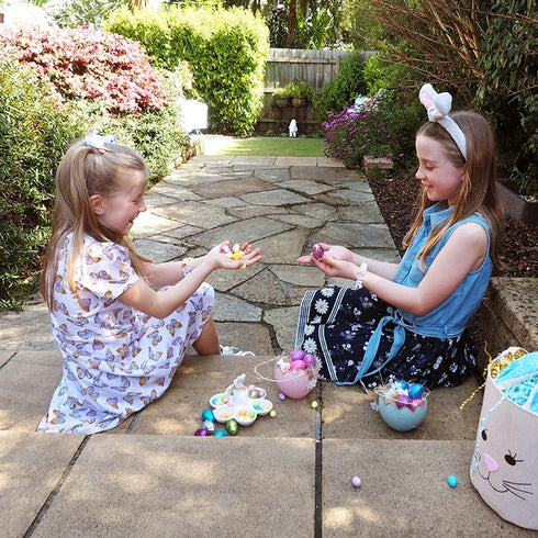 Grey Colour Bunny Plush Easter Headband