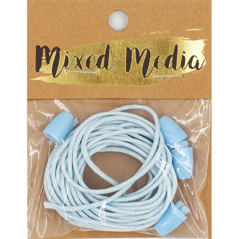Blue Colour Jute Cord With Breakaway Clasp