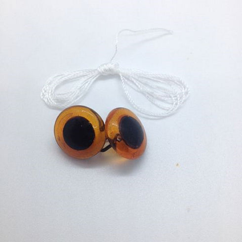 Brown Colour Glass Doll Eyes (available in 4 sizes)