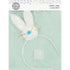 White Colour Bunny Face Easter Headband