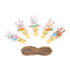 Bunny Wooden Pegs Easter Decoration