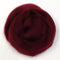 Burgundy Colour Merino Wool Roving