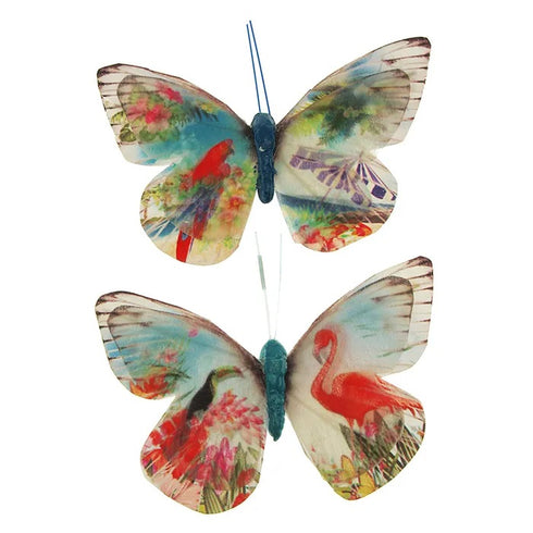 Butterfly with Printed Wing (available in 2 colours)