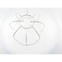Ceiling Fit Tiffany Plain Lampshade (available in 5 sizes)
