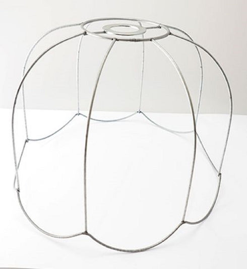 Ceiling Fit Tiffany Scallop Lampshade (available in 5 sizes)