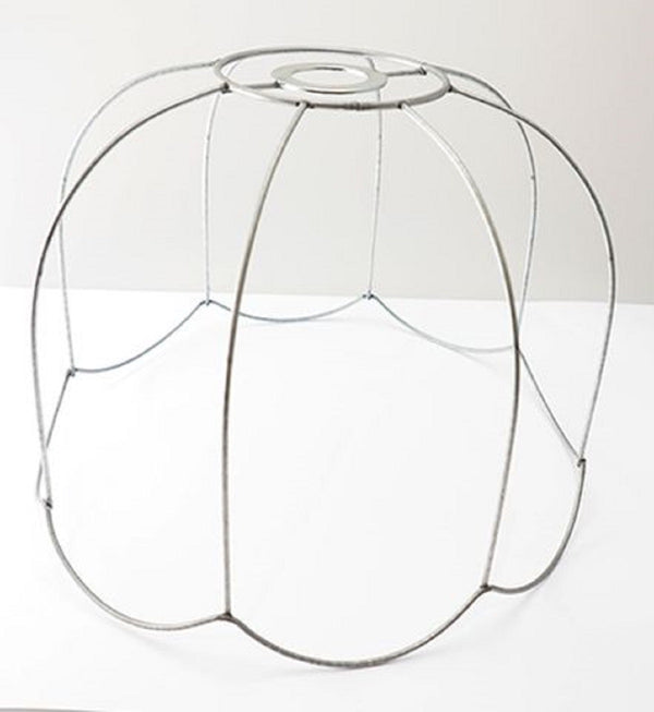Ceiling Fit Tiffany Scallop Lampshade (available in 5 sizes)