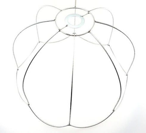 Ceiling Fit Tiffany Scallop Lampshade (available in 5 sizes)