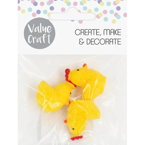 Chicken Shape Resin Easter Decoration