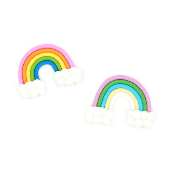 Clay 3D Rainbow Embellishments