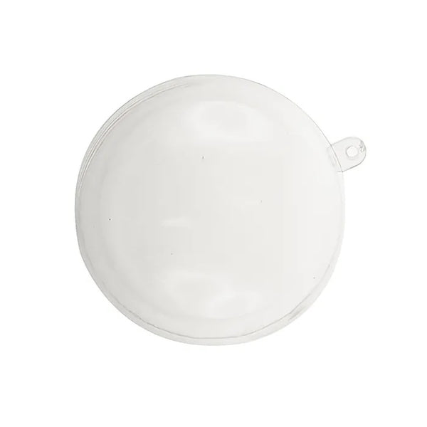 Clear Plastic Craft Baubles (available in 2 sizes)