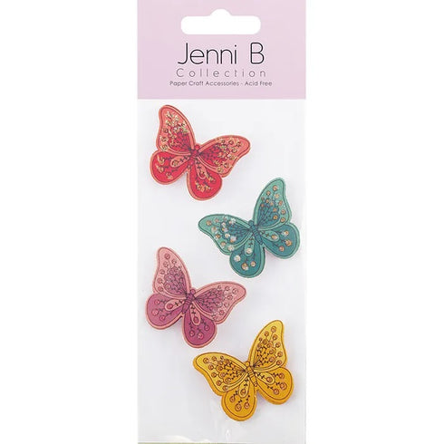 Colourful Butterflies 3D Sticker