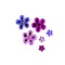Craft Flowers Shape Rhinestones