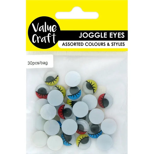 Craft Joggle Eyes with Eyelashes