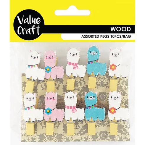 Craft Wooden Pegs (available in 4 varieties)