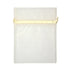 Cream Colour Small Organza Gift Bags
