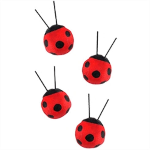 2cm X 2cm Craft Ladybirds