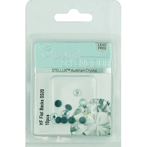 Crystal AB Colour Stellux HF Flat Back Crystal (available in 5 sizes)