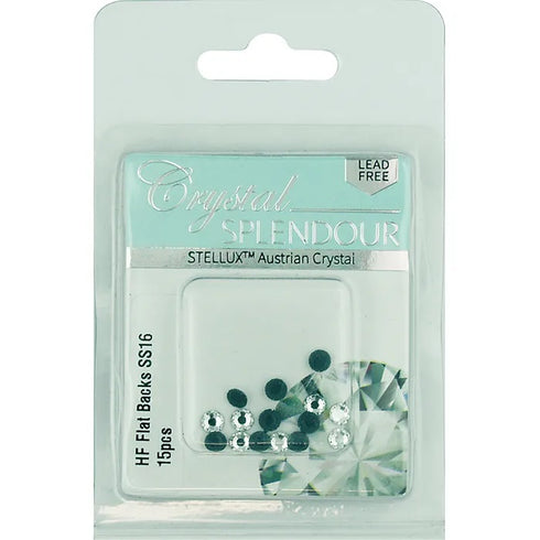 Crystal Colour Stellux HF Flat Back Crystal (available in 5 sizes)