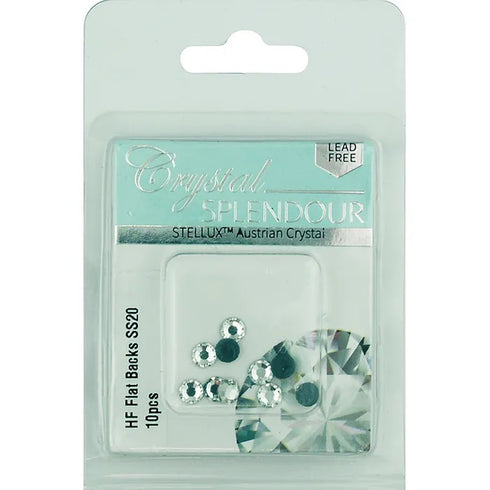 Crystal Colour Stellux HF Flat Back Crystal (available in 5 sizes)