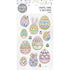 Crystal Eggs Easter Stickers