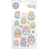 Crystal Eggs Easter Stickers