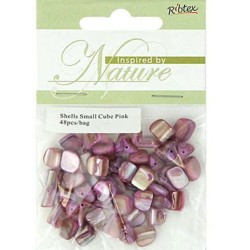 Cube Shell Beads (available in 3 colours)