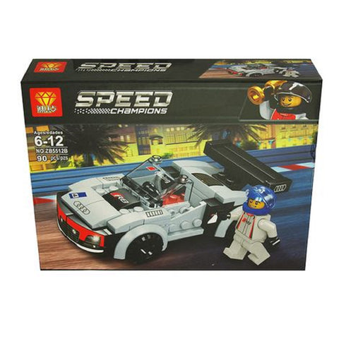 DIY Building Block Speed Champions Kit (available in 4 varieties)