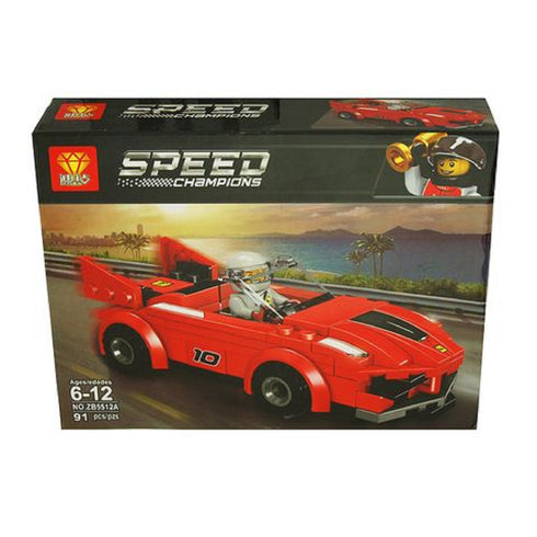 DIY Building Block Speed Champions Kit (available in 4 varieties)
