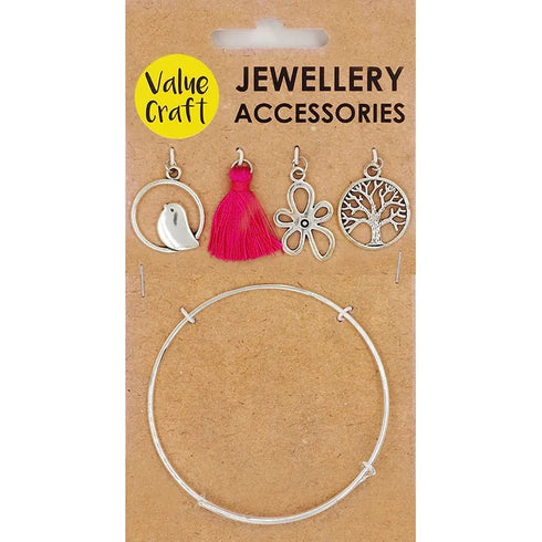 DIY Charm Bracelet Kit (available in 2 colours)