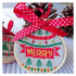 DIY Cross Stitch Christmas Baubles Kit