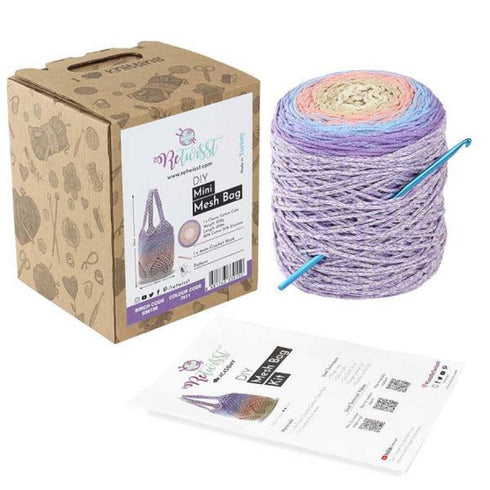 DIY Retwisst Mini Mesh Bag Knitting Kit (available in 5 varieties)