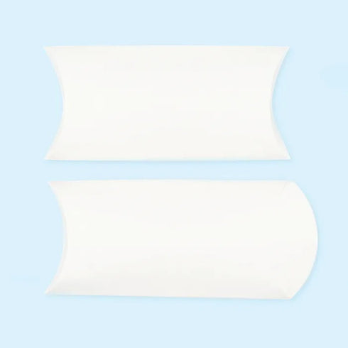 DIY White Pillow Gift Boxes