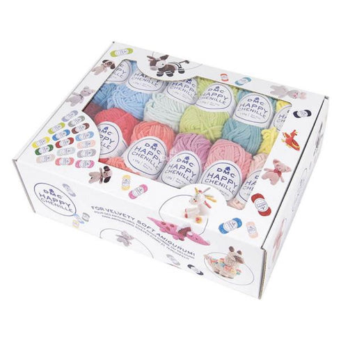 DMC 25 Happy Colours Chenille Yarn Set