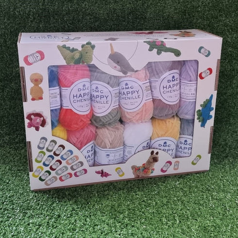 DMC 25 Happy Colours Chenille Yarn Set