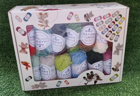 DMC 25 Happy Colours Chenille Yarn Set