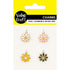 Assorted Colours Daisy Charms Set